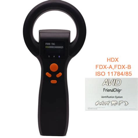 fdx b rfid tag|avid fdx b reader.